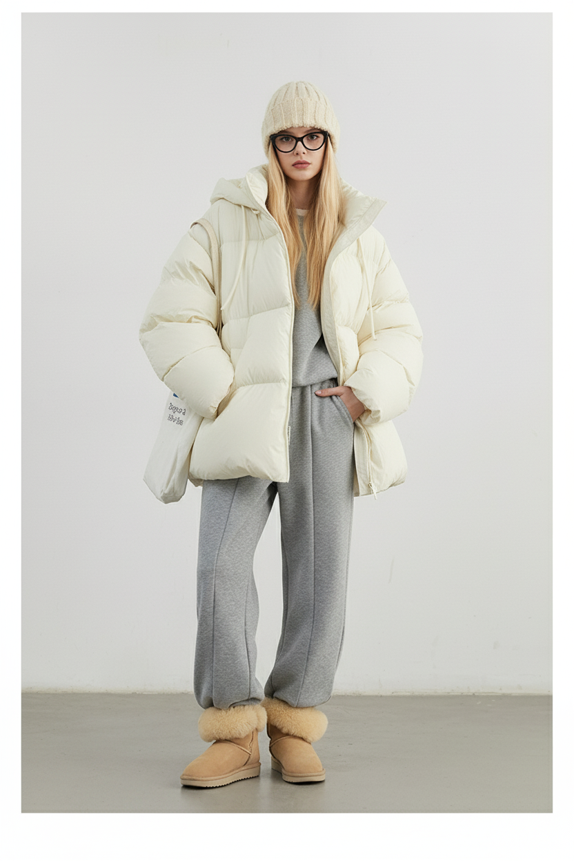 Olivia Carter | Oversized Puffer Jacket | Omhuld door comfort met een moderne, krachtige uitstraling