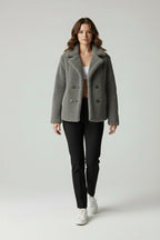 Amber | Zachte Sherpa Winter Jas