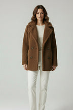 Amber | Zachte Sherpa Winter Jas