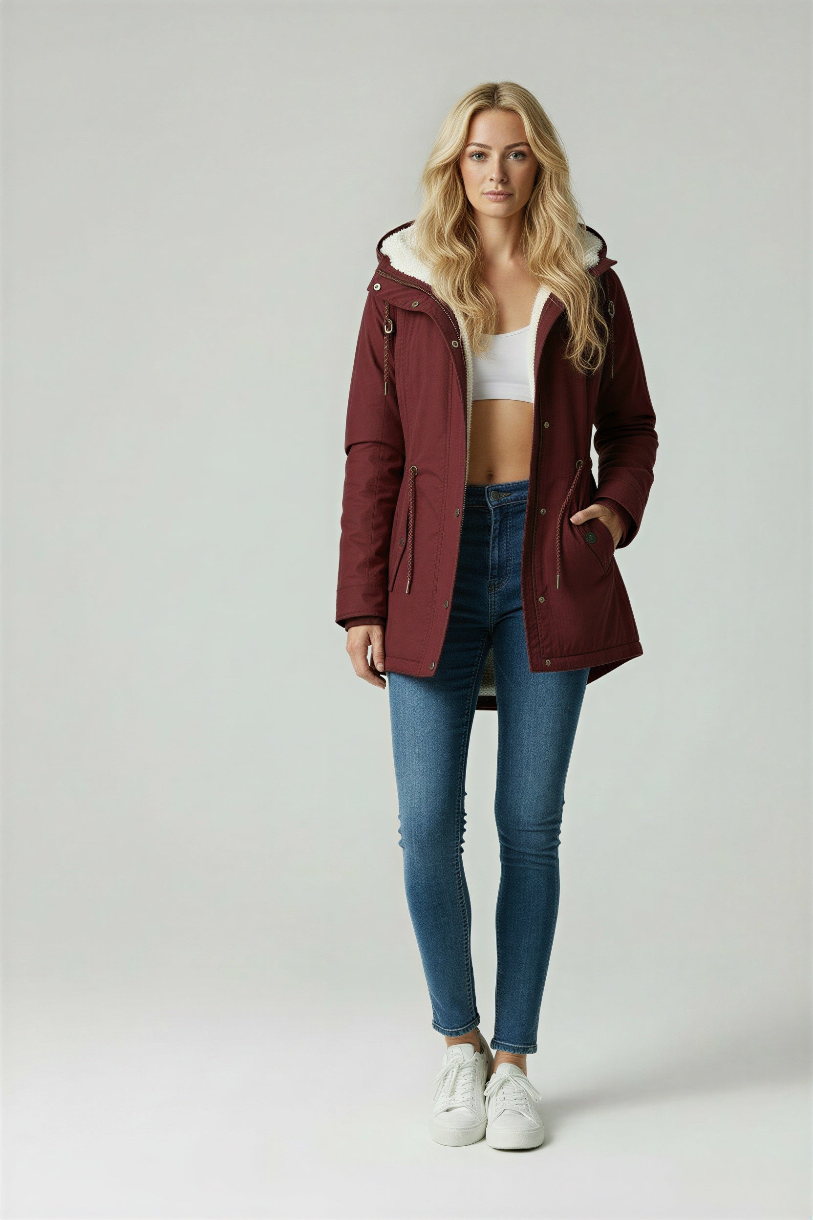 Isabella | Winterse Waterdichte Sherpa Parka