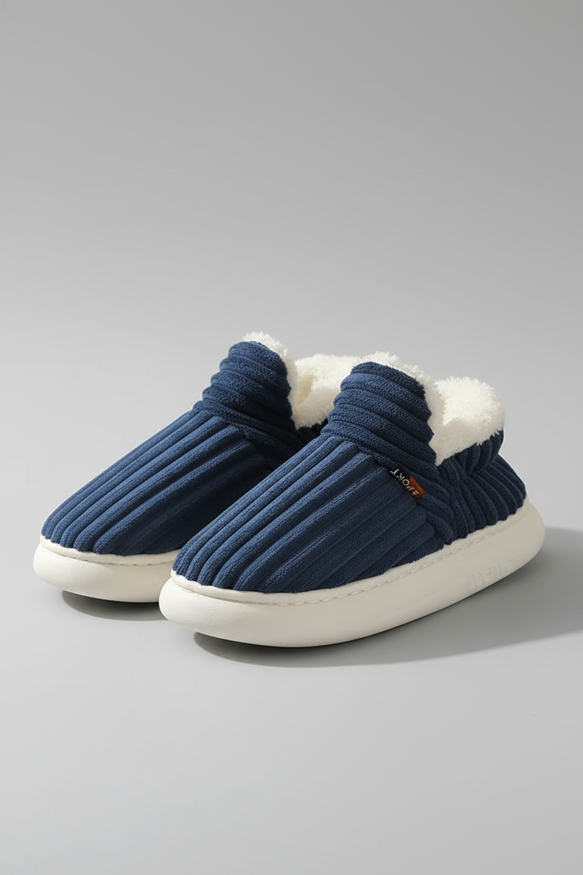 Clara | All-Season Corduroy Home Slippers