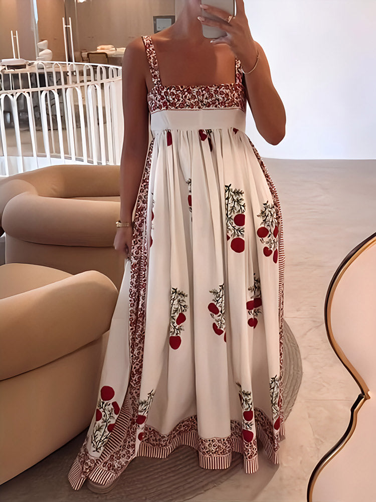 Anavielle | Rosso Garden Maxi Dress | Van romantisch naar verfijnd opvallend