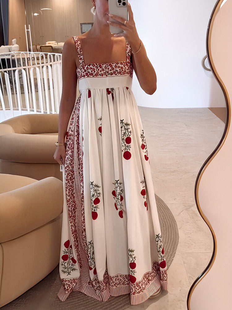 Anavielle | Rosso Garden Maxi Dress | Van romantisch naar verfijnd opvallend