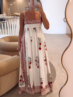 Anavielle | Rosso Garden Maxi Dress | Van romantisch naar verfijnd opvallend