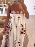 Anavielle | Rosso Garden Maxi Dress | Van romantisch naar verfijnd opvallend
