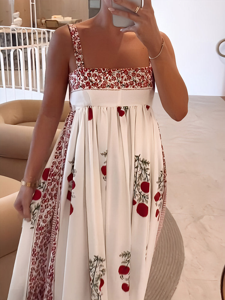 Anavielle | Rosso Garden Maxi Dress | Van romantisch naar verfijnd opvallend