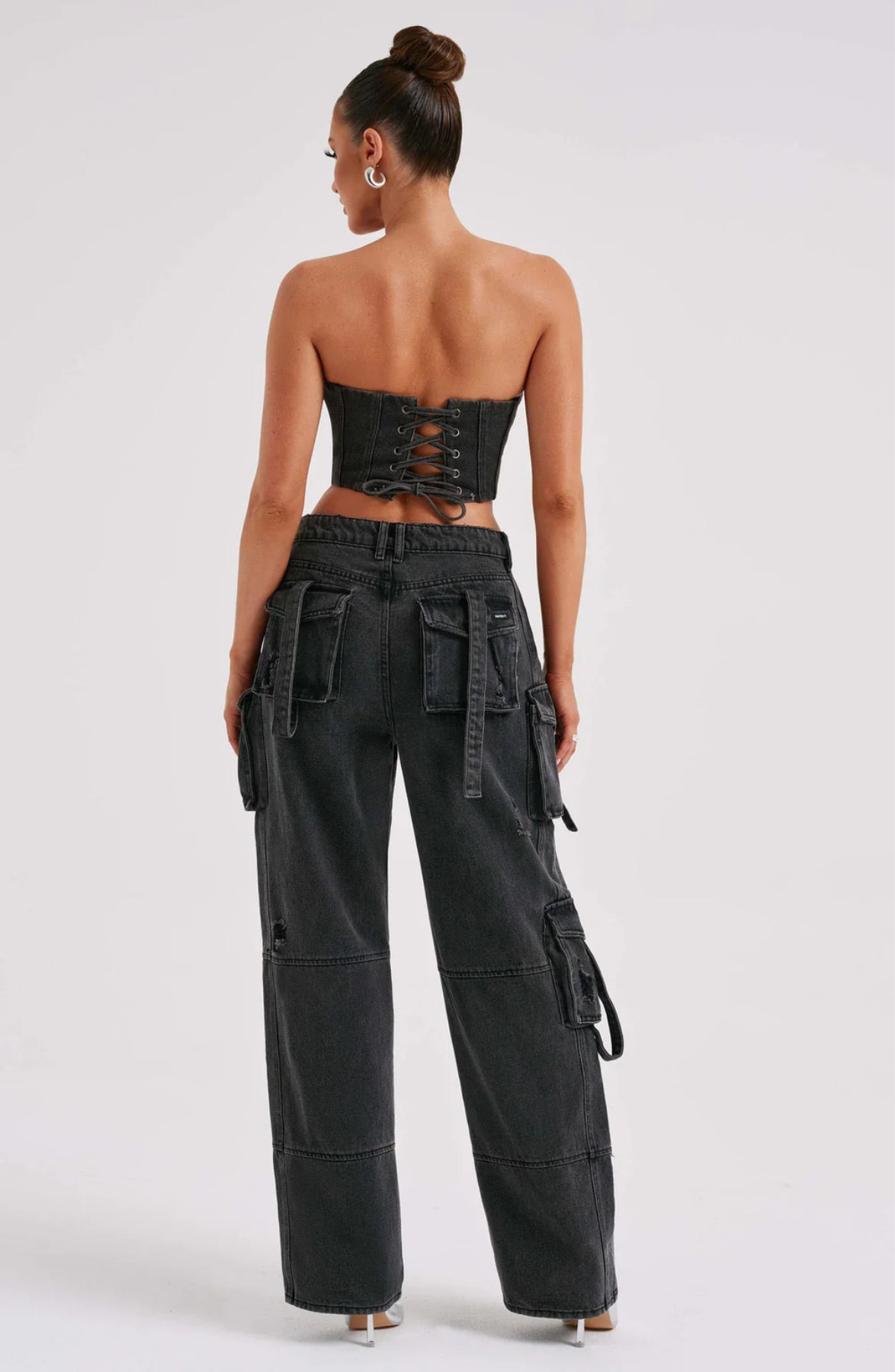 Valeria Bianchi | Lente/Zomer – Denimfeel – Strapless Corset Top