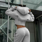 Savannah Collins | Cropped Vest met Corsetdetails