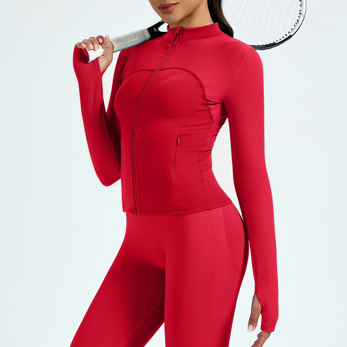 PRODUCTTITEL Aaliyah Noor | Sculpting Active Zip Jacket