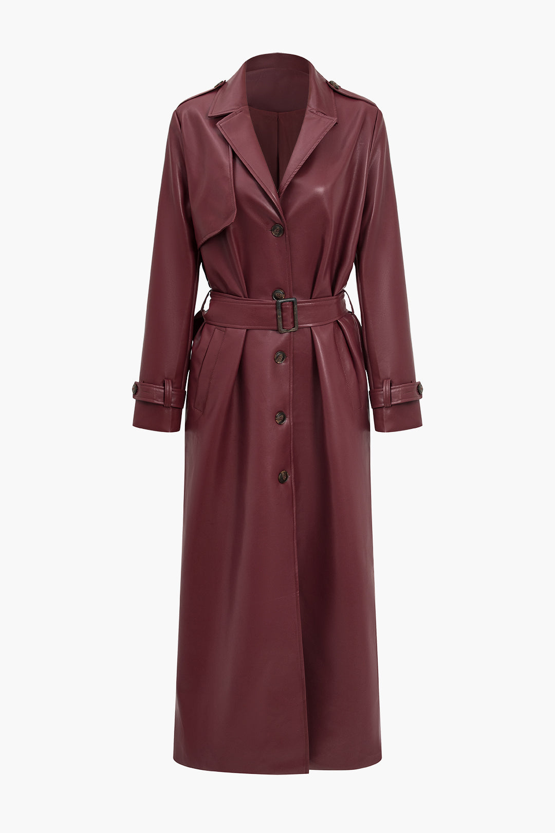 Francis | High-Gloss Statement Trench Coat