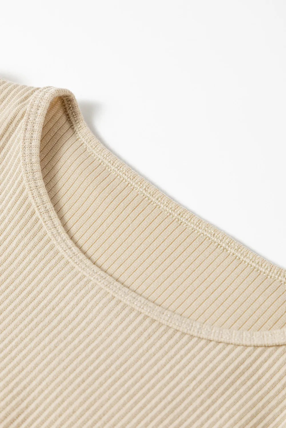 María Fernanda López | Ribbed Puff Sleeve Bodysuit