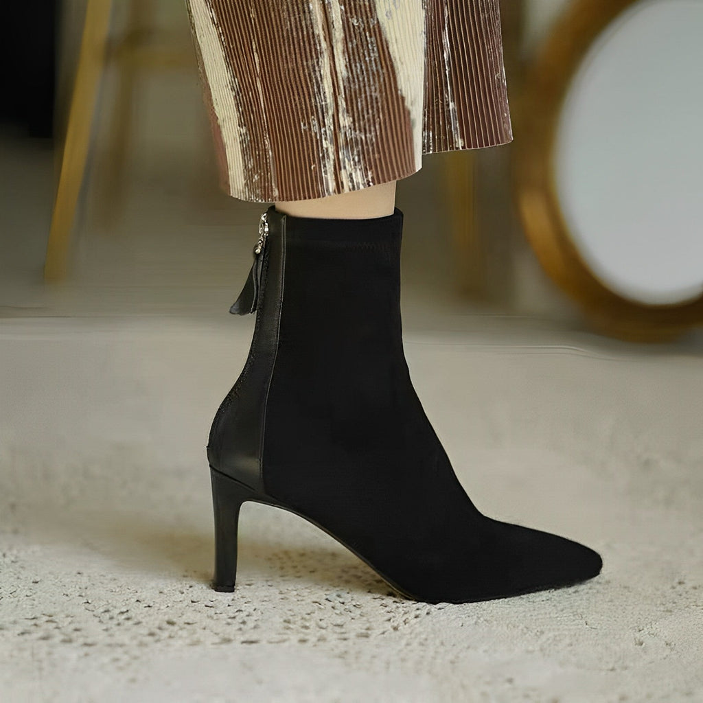 Tatiana | Elegant High Heel Ankle Boots
