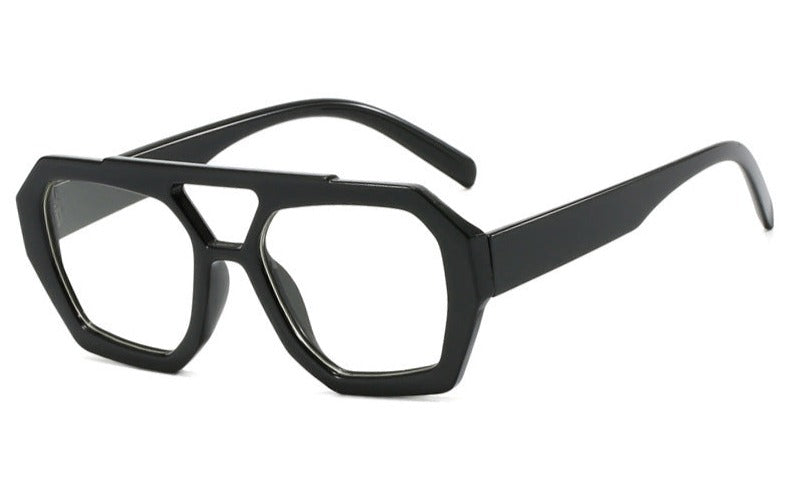 Sofía Delgado | Statement Zwarte Oversized Zonnebril