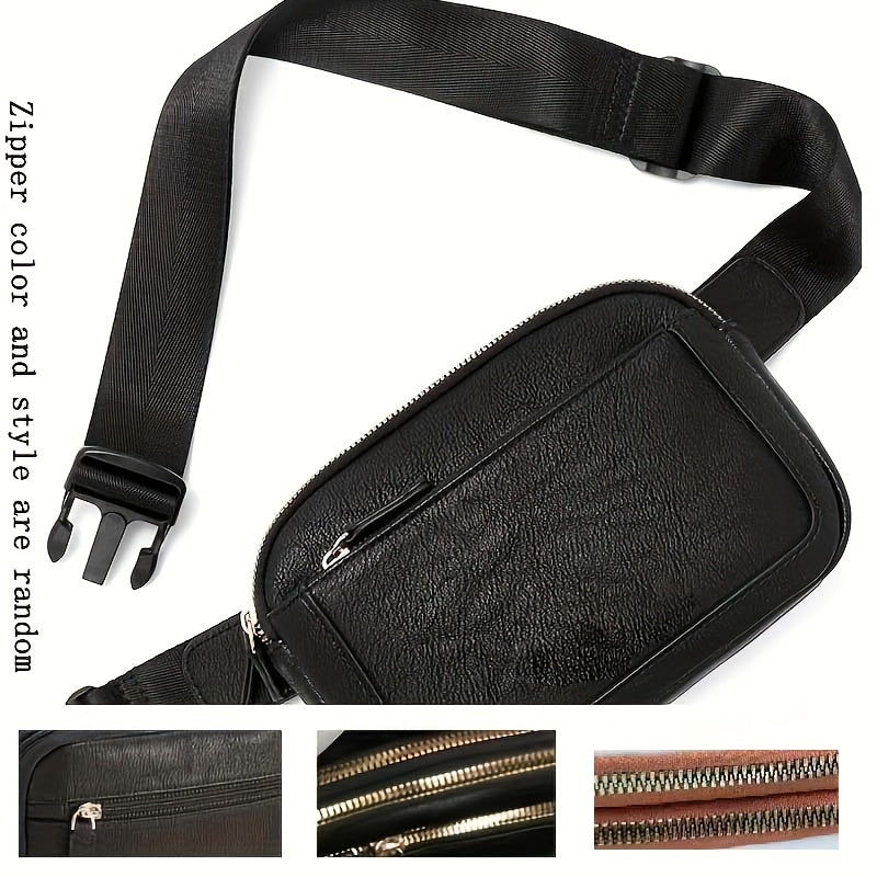 Elena Montclair | Luxe Leren Heuptas in Cognac