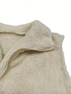 Bobbie | Cozy Teddy Zip Gilet