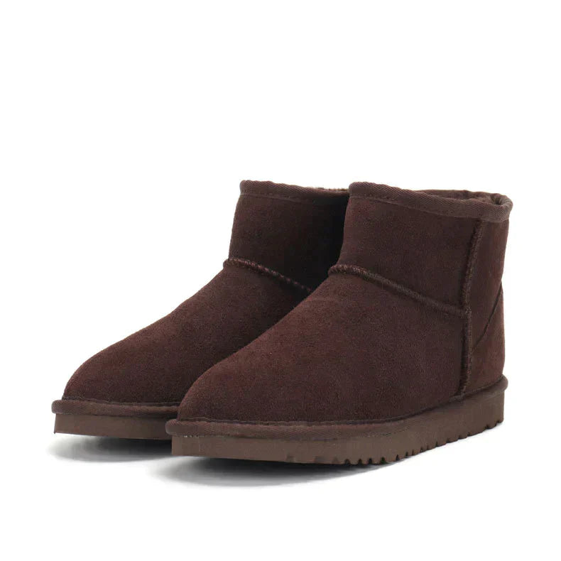 Richella | Warme Suède Mini Boots met Zachte Voering