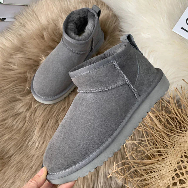 Richella | Warme Suède Mini Boots met Zachte Voering