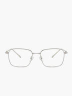Elena Martínez | Zilveren Minimalistische Optische Bril