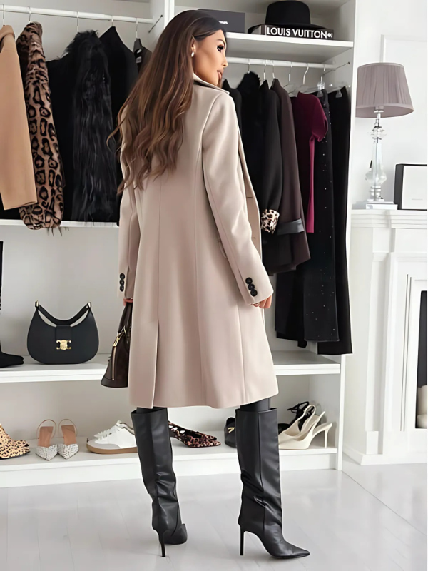 Trisha | Timeless Tailored Long Coat