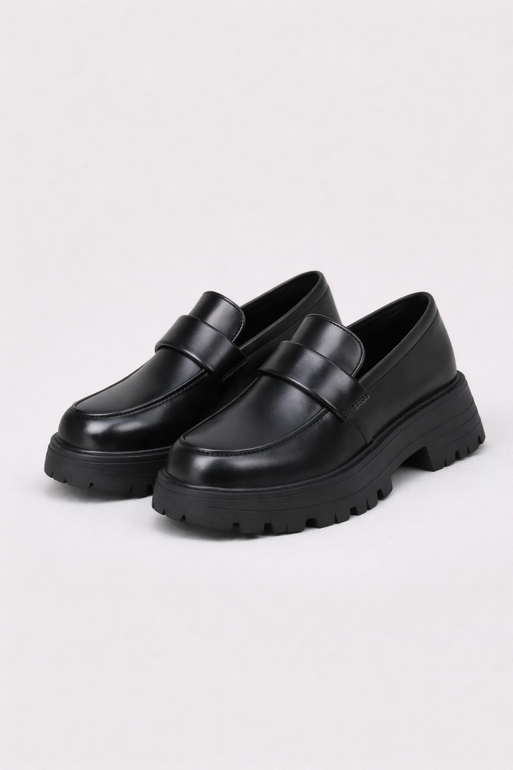Missy | Chunky Loafers met Goudkleurig Detail
