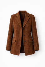 Alesandra | Luxe Suede Look Blazer