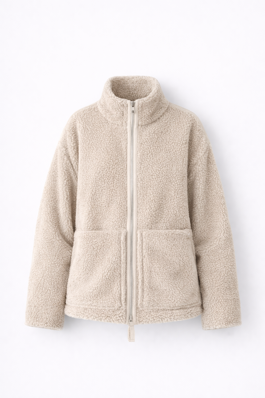 Amara | Herfst/Winter – Zachte Wolblend – Oversized Fleece Jacket