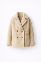 Amber | Zachte Sherpa Winter Jas