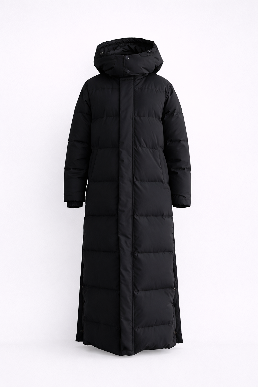 Nocturne | Winter – Zacht Gewatteerd – Extra Lange Puffer Jas