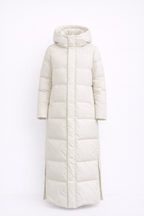 Nocturne | Winter – Zacht Gewatteerd – Extra Lange Puffer Jas