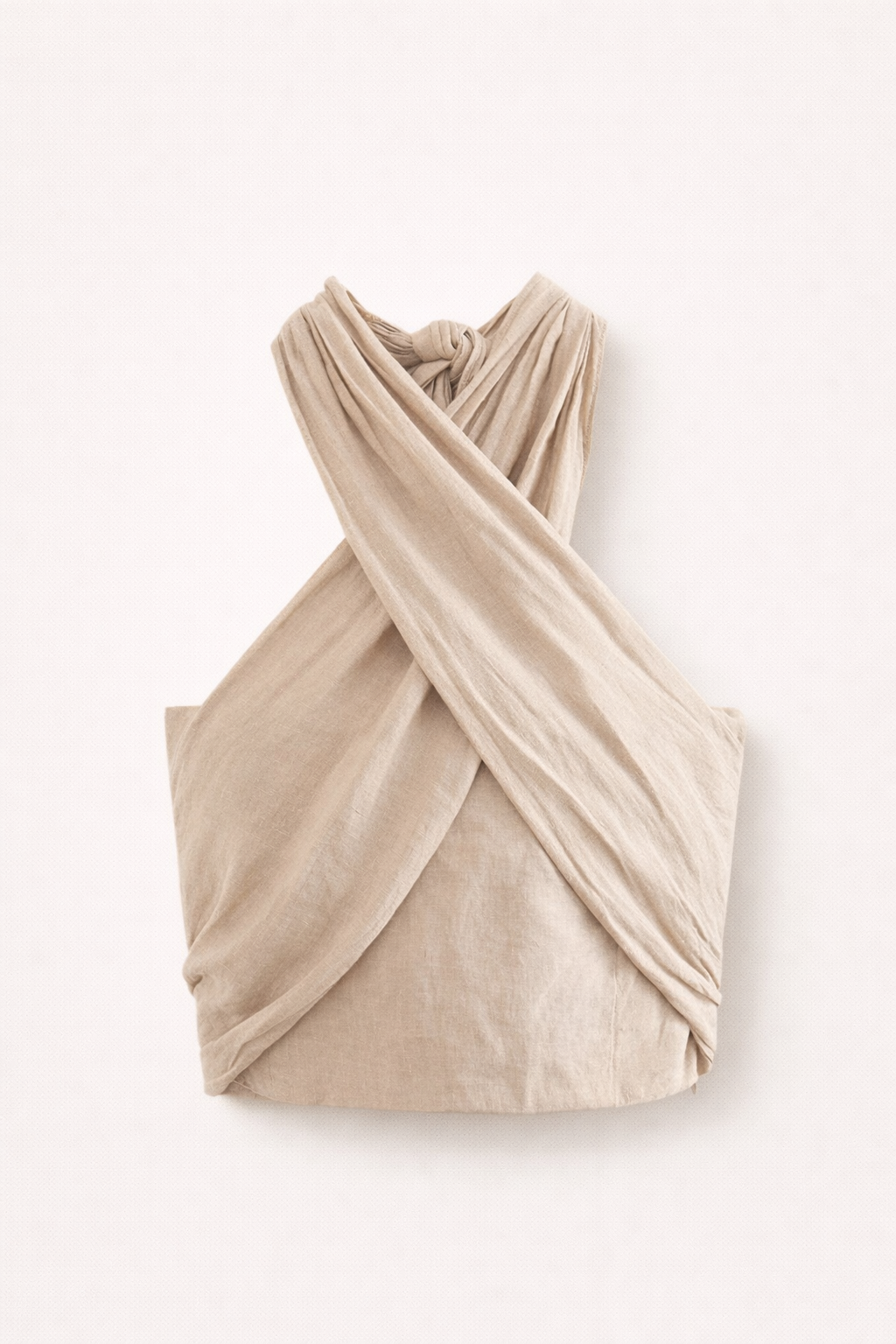 Elara | Cross Halter Top | Verleidelijke elegantie met zomerse allure