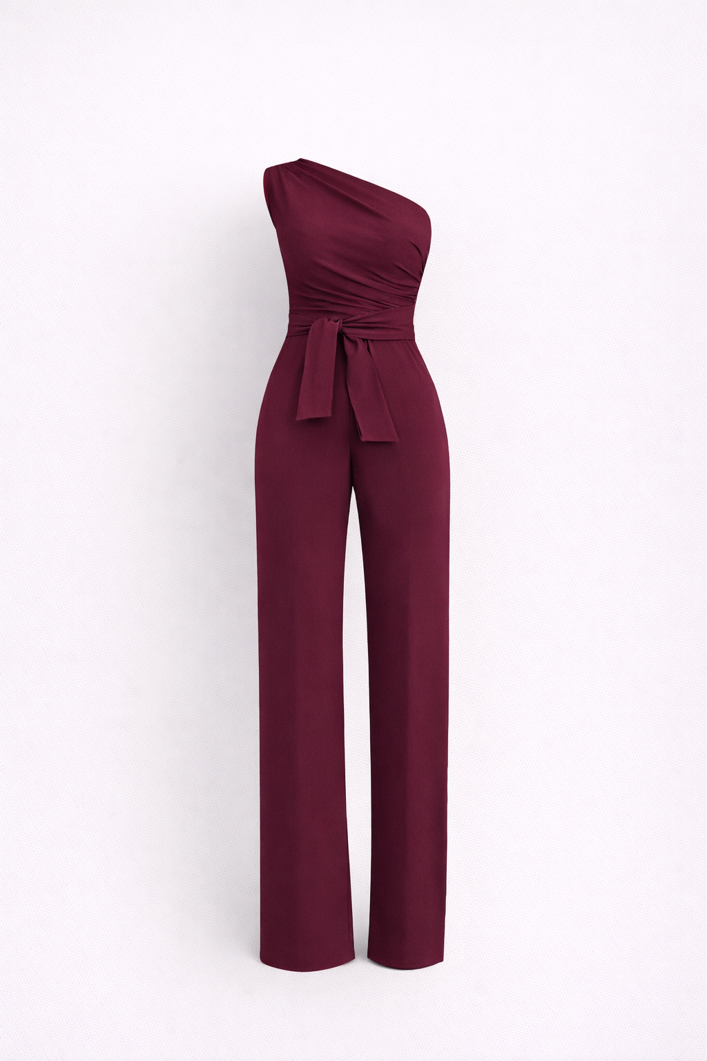 Serena Valmont | Elegante One-Shoulder Tailored Jumpsuit