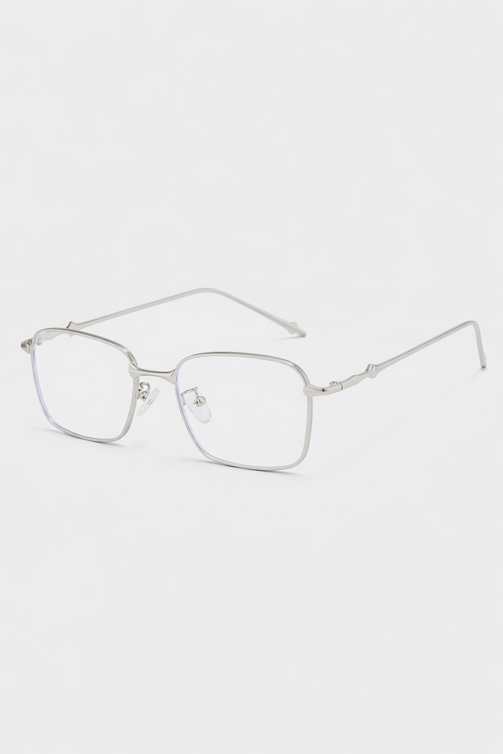 Elena Martínez | Zilveren Minimalistische Optische Bril