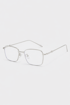 Elena Martínez | Zilveren Minimalistische Optische Bril