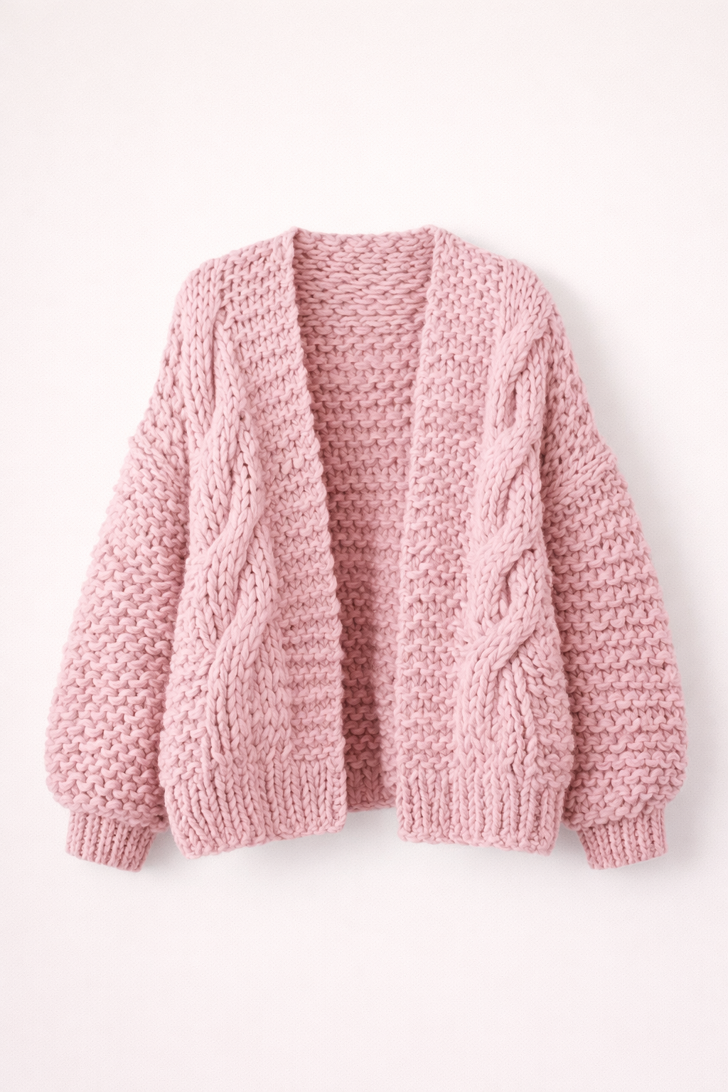 Elin Andersson | Chunky Gebreid Vest met Oversized Silhouet