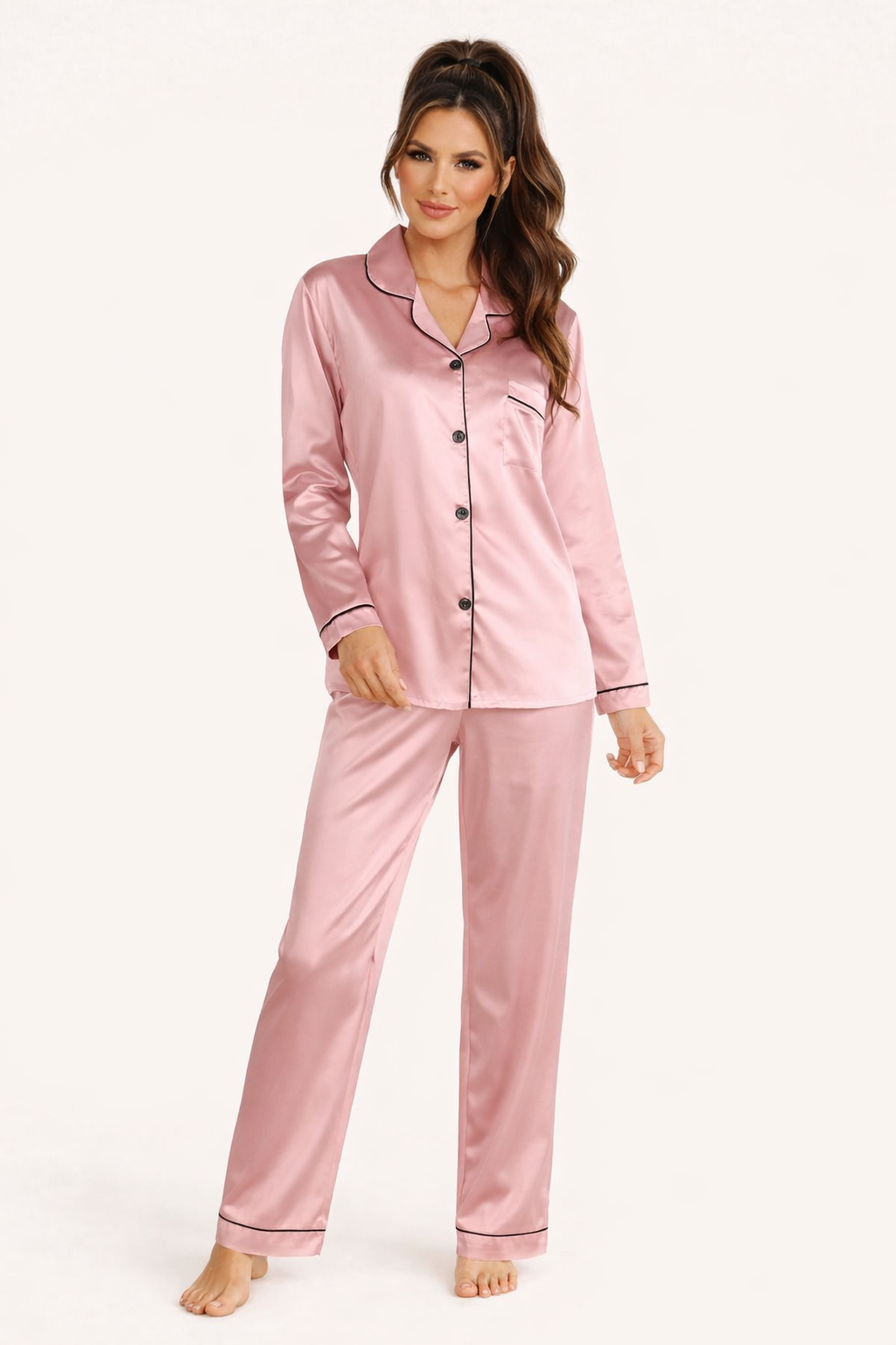 Mariana López | Luxe Satijn Pyjama Set