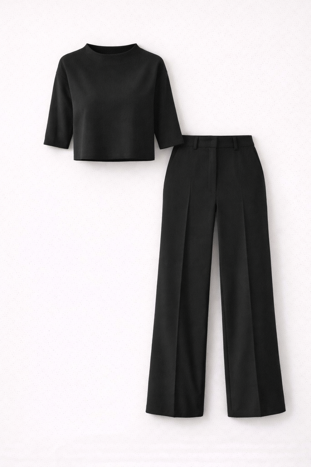 Alejandra Montoya | Elegant Tailored Wide-Leg Jumpsuit