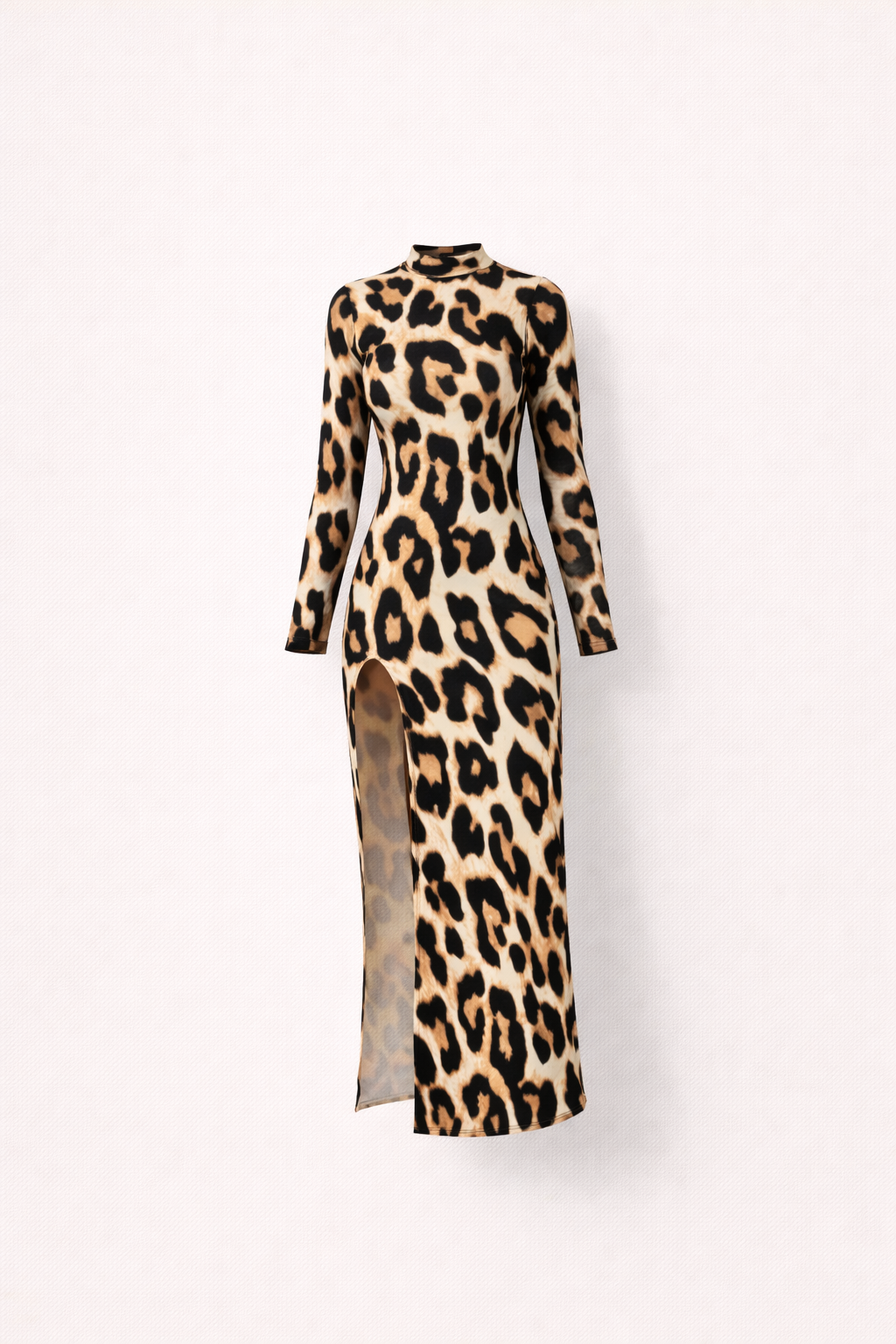 Ava Mitchell | Maxi Jurk met Luipaardprint | Jij straalt pure zelfverzekerde allure uit bij elke stap