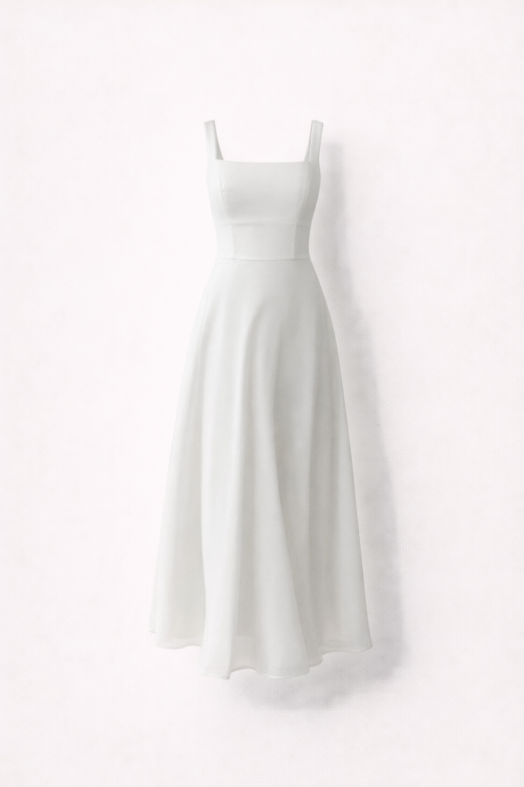 Milena Kovačević | Chiffon Midi Jurk | De jurk die rust, elegantie en zelfvertrouwen samenbrengt