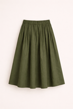 Charlotte Isabelle | Elegante Midi A-Lijn Rok | Tijdloze vrouwelijkheid met moeiteloze klasse