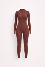 Isabella Monteiro | Sculpting Zip Long Sleeve Bodysuit