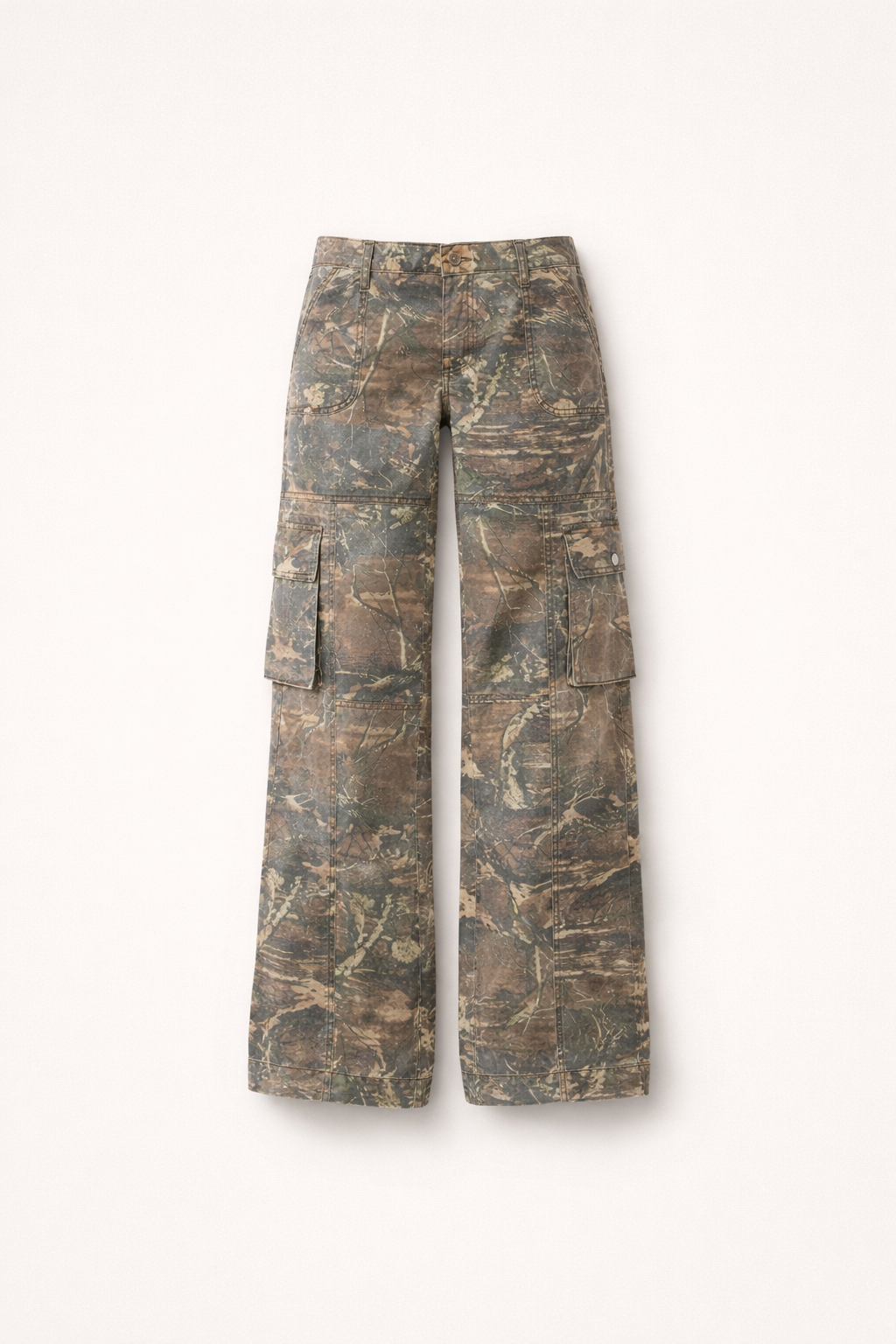 Savannah Miller | Wide Leg Cargo Pants | Stoer karakter met een moeiteloos vrouwelijke uitstraling