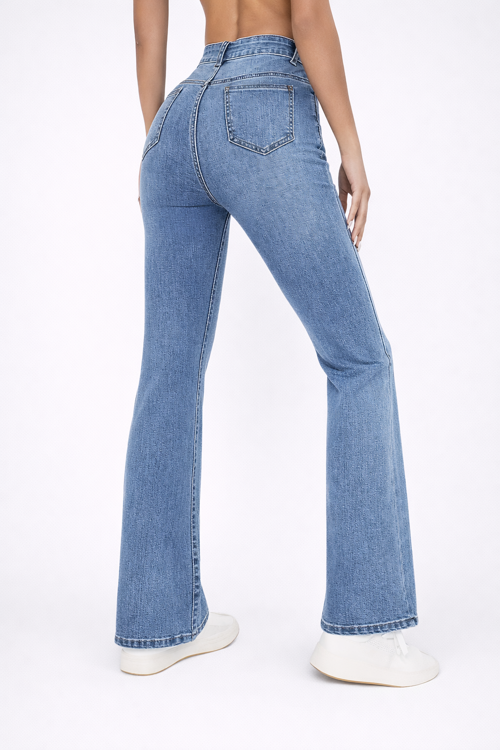 Phoebi | All-Season High-Waist Flare Jeans