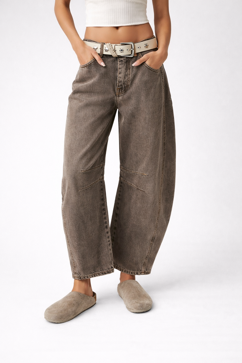 Cleo | Zomerse Katoenen Wide Leg Broek