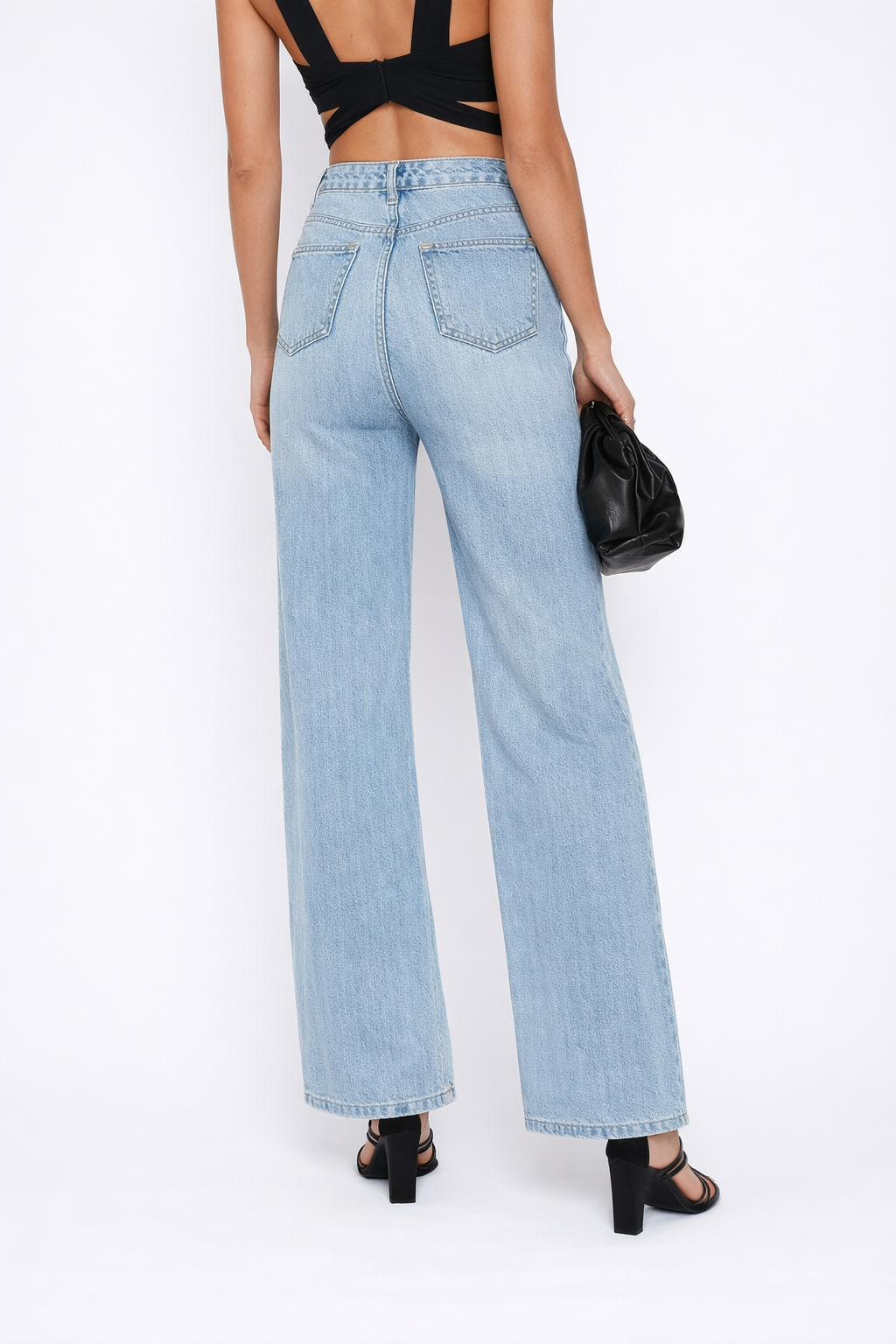 Jasmin | All-Season Wide Leg Denim Jeans