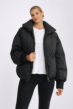 Nadia | Herfst/Winter – Lichtgewicht Warmte – Cropped Puffer Jacket