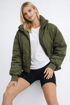 Nadia | Herfst/Winter – Lichtgewicht Warmte – Cropped Puffer Jacket
