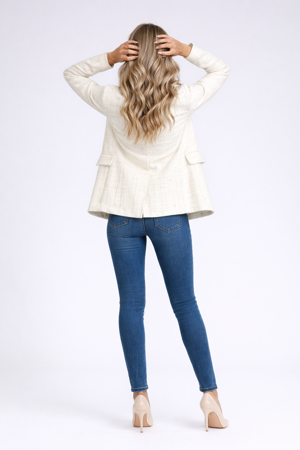 Amélie | All-Season – Luxe Tweedlook – Tailored Blazer