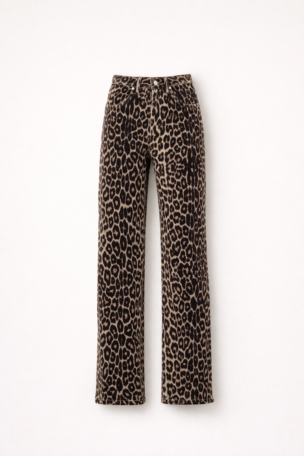 Naomi Brooks | Leopard Wide Leg Pants | Geeft elke outfit een krachtige en zelfverzekerde uitstraling