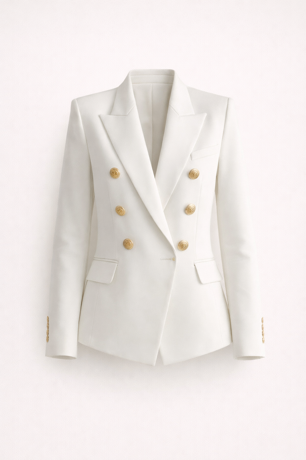 Victoria Monroe | Tailored Double Button Blazer | Krachtige elegantie met een tijdloos silhouet