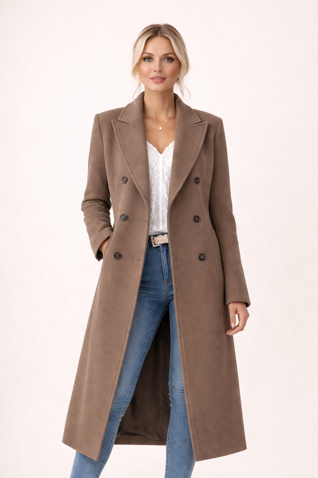 Ethan Walker | Luxe wollen mantel | Voel je moeiteloos krachtig en stijlvol bij elke stap